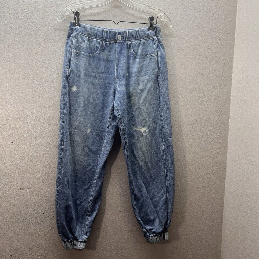 rag & bone Light Blue Denim Jogger Pants